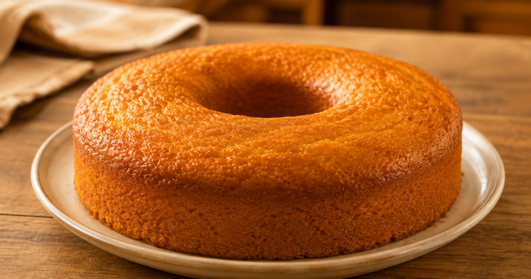 Bolo de cenoura caseiro com cobertura de chocolate